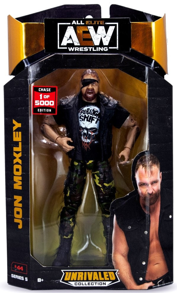 2021 AEW Jazwares Unrivaled Collection Series 5 #44 Jon Moxley [Chase Edition]