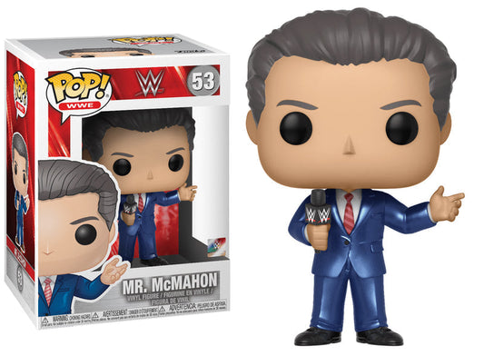 2018 WWE Funko POP! Vinyls 53 Mr. McMahon
