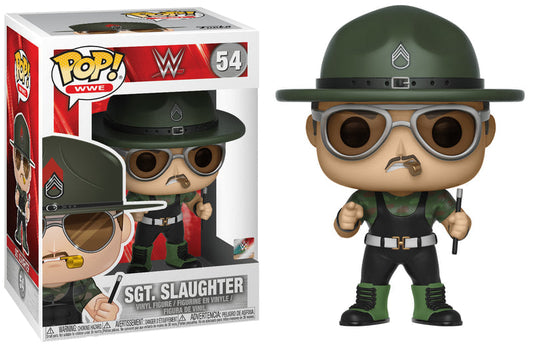 2018 WWE Funko POP! Vinyls 54 Sgt. Slaughter
