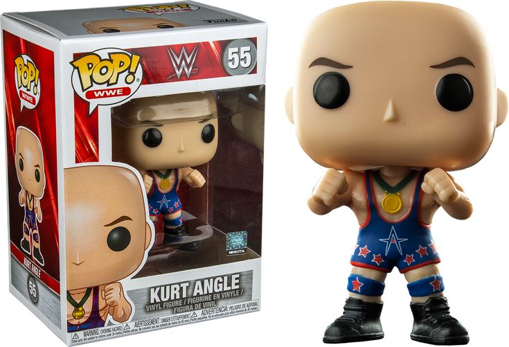 2018 WWE Funko POP! Vinyls 55 Kurt Angle