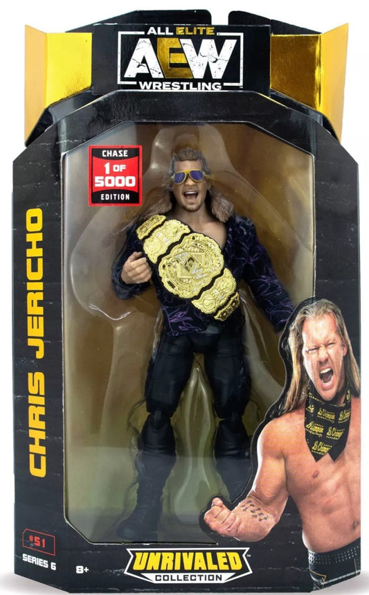 2021 AEW Jazwares Unrivaled Collection Series 6 #51 Chris Jericho [Chase Edition]