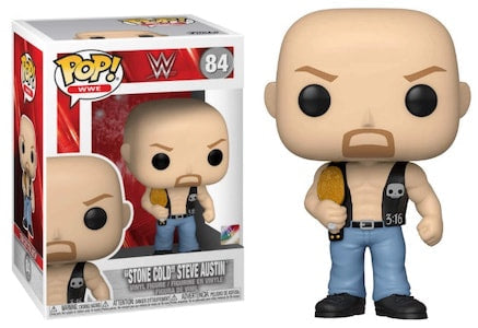 2021 WWE Funko POP! Vinyls 84 "Stone Cold" Steve Austin