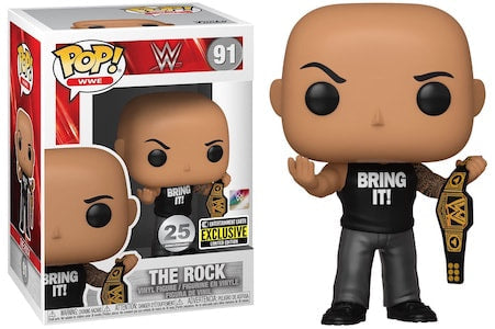 2021 WWE Funko POP! Vinyls 91 The Rock [Exclusive]