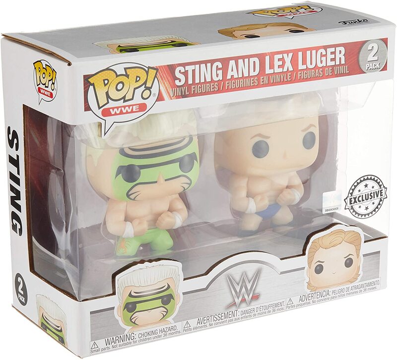 2018 WWE Funko POP! Vinyls 2-Pack: Sting & Lex Luger [Exclusive]