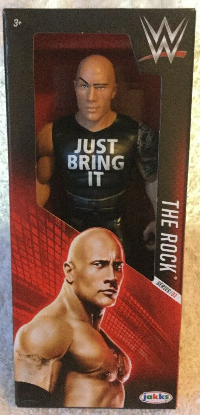 2016 WWE Jakks Pacific Asia-Pacific Exclusive 01 Boxed The Rock [Exclusive]