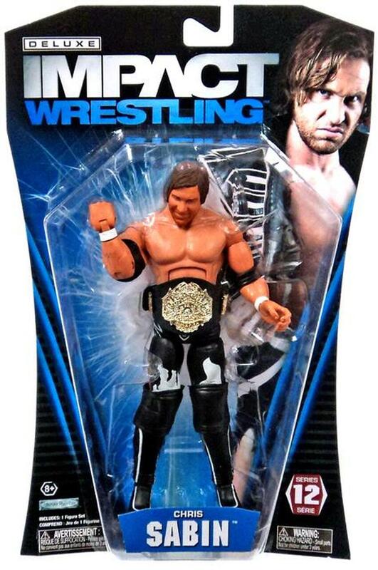 2014 TNA/Impact Wrestling Jakks Pacific Deluxe Impact! Series 12 Chris Sabin