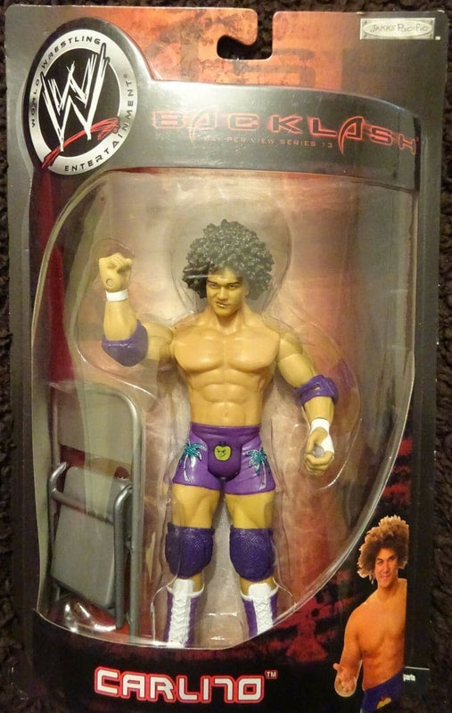 2006 WWE Jakks Pacific Ruthless Aggression Pay Per View Series 13 Carlito