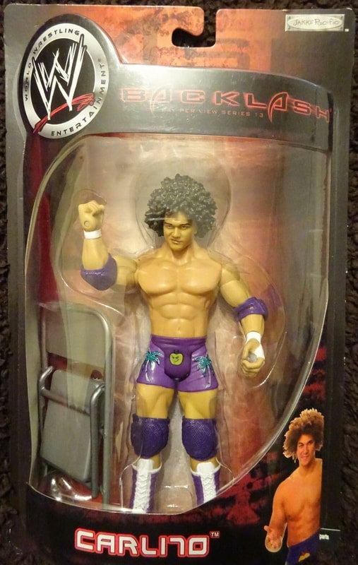 2006 WWE Jakks Pacific Ruthless Aggression Pay Per View Series 13 "Backlash" Carlito