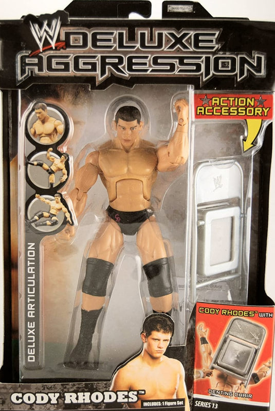 2008 WWE Jakks Pacific Deluxe Aggression Series 13 Cody Rhodes