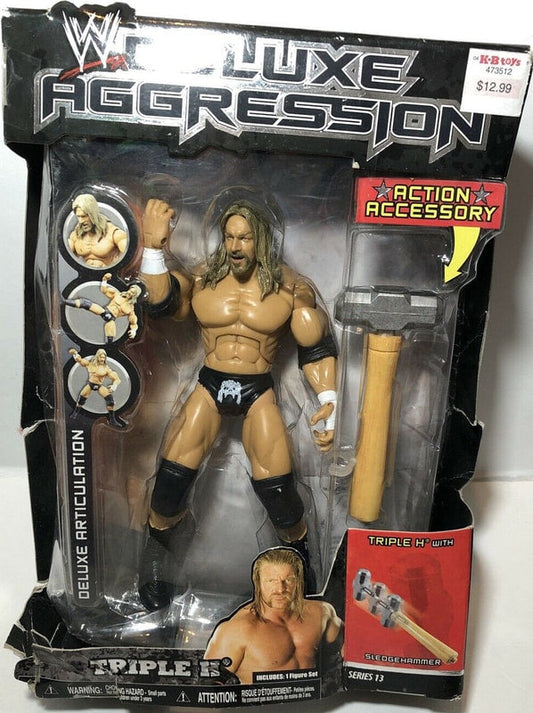 2008 WWE Jakks Pacific Deluxe Aggression Series 13 Triple H