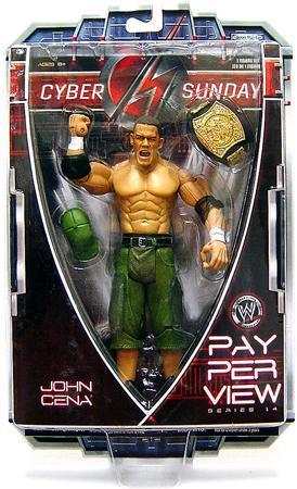 2007 WWE Jakks Pacific Ruthless Aggression Pay Per View Series 14 John Cena
