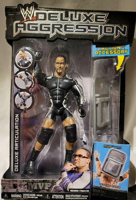 2008 WWE Jakks Pacific Deluxe Aggression Series 14 MVP