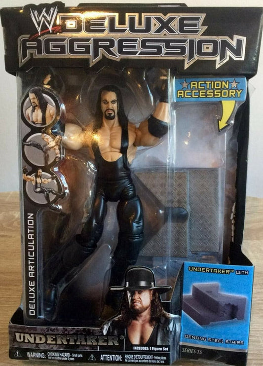 2008 WWE Jakks Pacific Deluxe Aggression Series 15 Undertaker