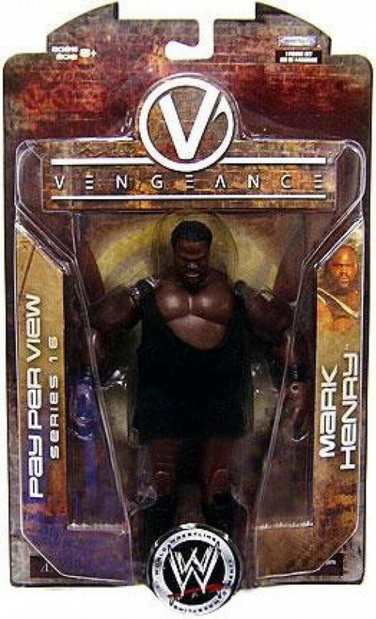 2007 WWE Jakks Pacific Ruthless Aggression Pay Per View Series 16 Mark Henry