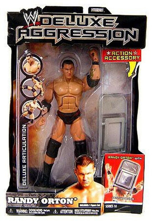 2008 WWE Jakks Pacific Deluxe Aggression Series 16 Randy Orton