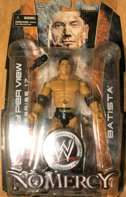 2008 WWE Jakks Pacific Ruthless Aggression Pay Per View Series 17 "No Mercy" Batista