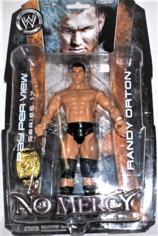 2008 WWE Jakks Pacific Ruthless Aggression Pay Per View Series 17 "No Mercy" Randy Orton