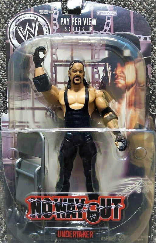 2008 WWE Jakks Pacific Ruthless Aggression Pay Per View Series 18 "No Way Out" Undertaker