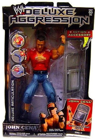 2009 WWE Jakks Pacific Deluxe Aggression Series 19 John Cena