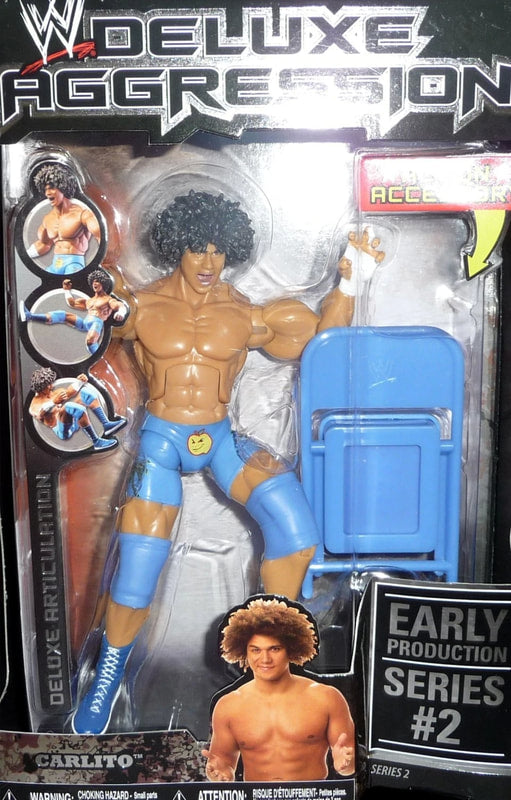 2006 WWE Jakks Pacific Deluxe Aggression Series 2 Carlito [Early Production]