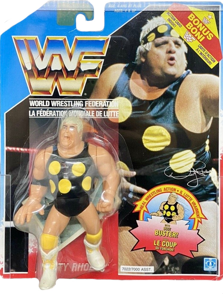 1991 WWF Hasbro Series 2 Dusty Rhodes with Dust Buster!