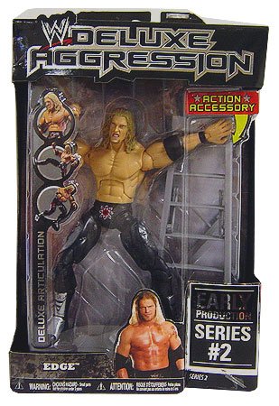 2006 WWE Jakks Pacific Deluxe Aggression Series 2 Edge [Early Production]