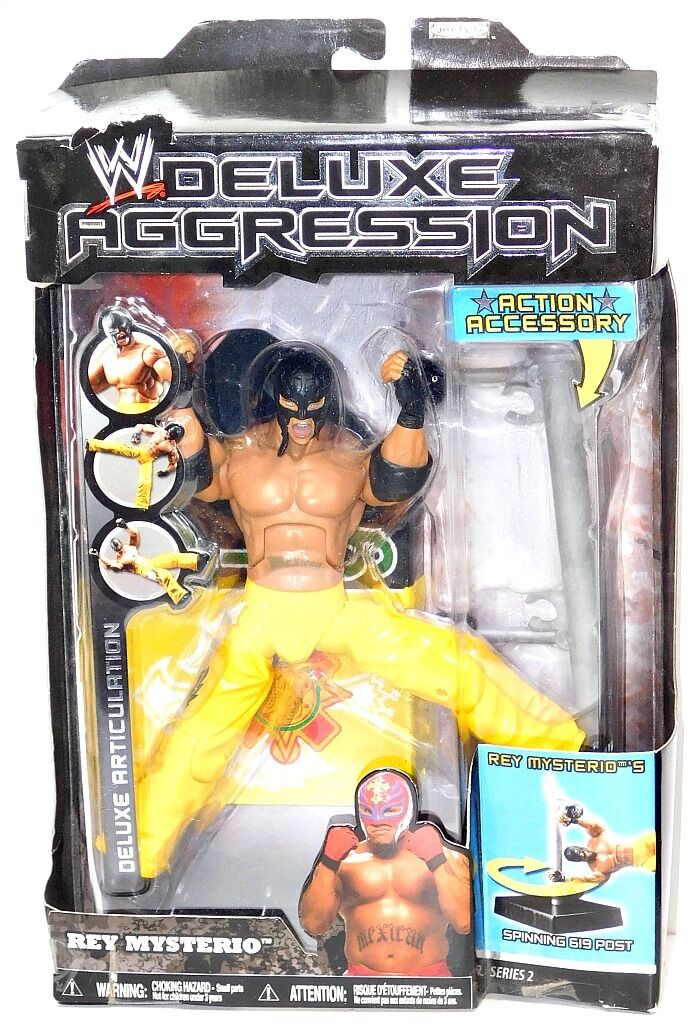 2006 WWE Jakks Pacific Deluxe Aggression Series 2 Rey Mysterio