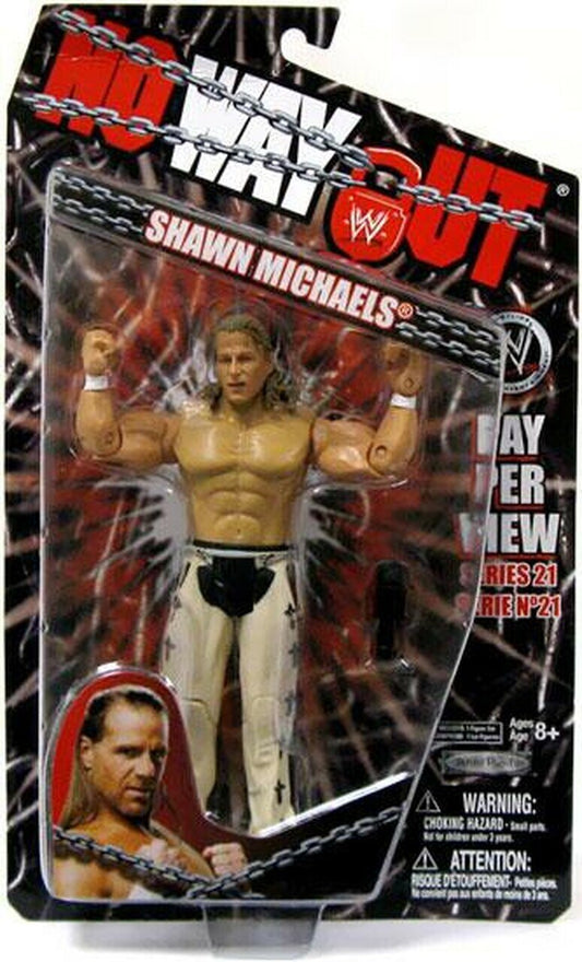 2009 WWE Jakks Pacific Ruthless Aggression Pay Per View Series 21 "No Way Out" Shawn Michaels