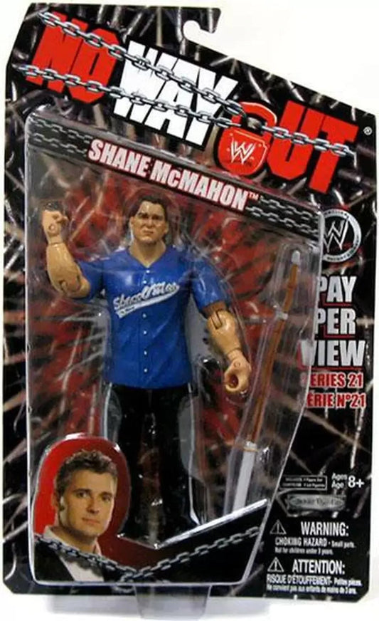 2009 WWE Jakks Pacific Ruthless Aggression Pay Per View Series 21 "No Way Out" Shane McMahon