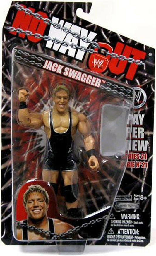 2009 WWE Jakks Pacific Ruthless Aggression Pay Per View Series 21 Jack Swagger