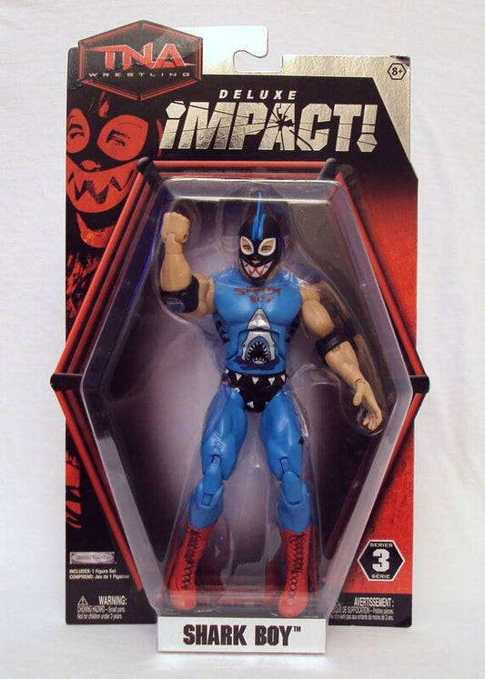 2010 TNA Wrestling Jakks Pacific Deluxe Impact! Series 3 Shark Boy