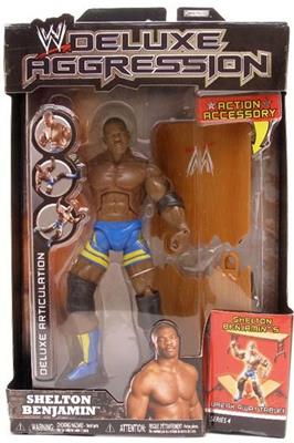 2006 WWE Jakks Pacific Deluxe Aggression Series 4 Shelton Benjamin