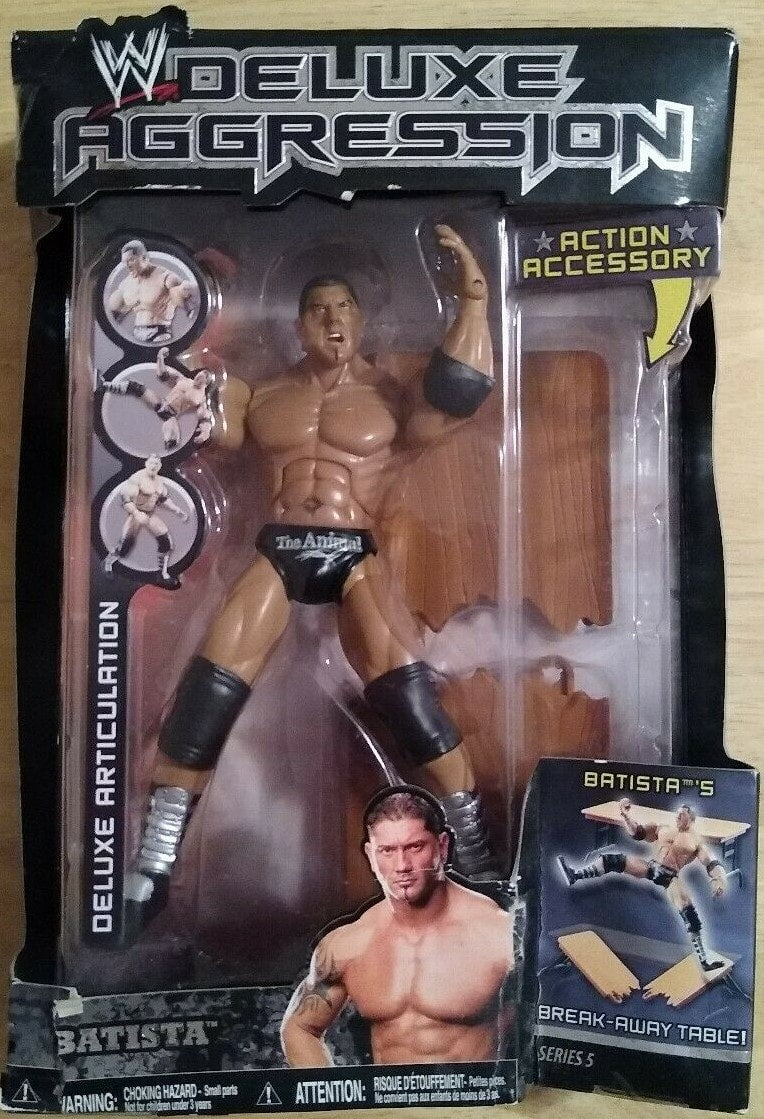 2006 WWE Jakks Pacific Deluxe Aggression Series 5 Batista