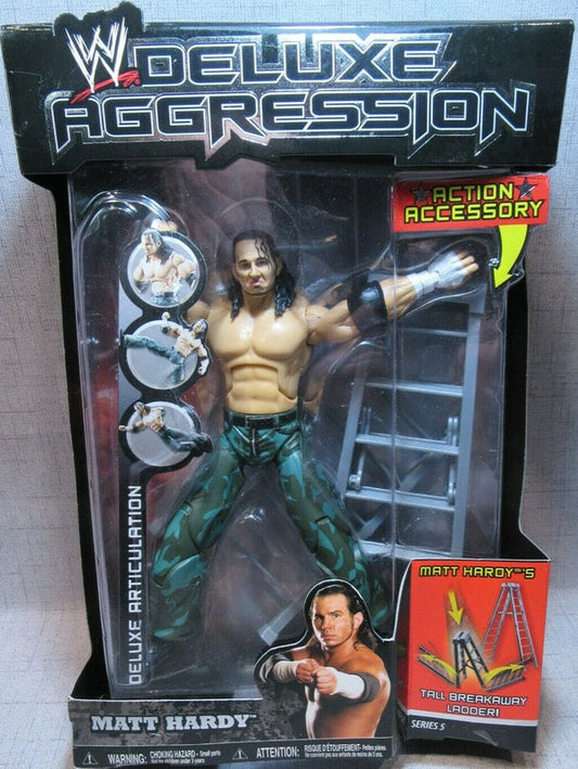2006 WWE Jakks Pacific Deluxe Aggression Series 5 Matt Hardy