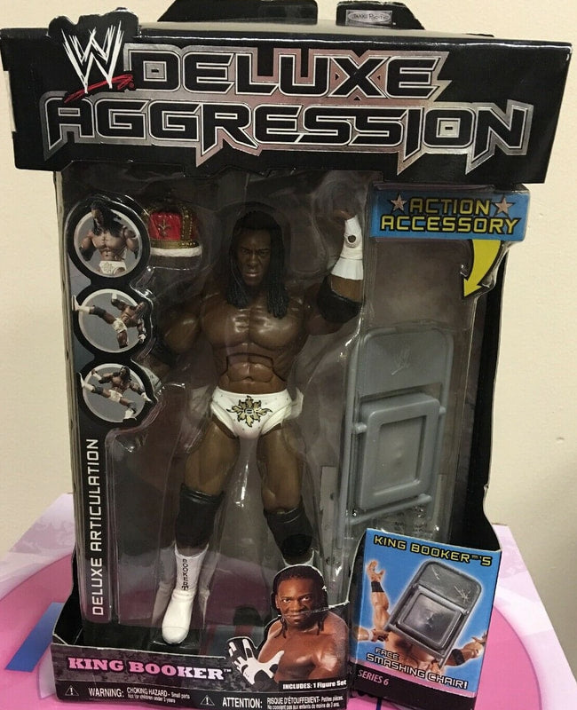 2007 WWE Jakks Pacific Deluxe Aggression Series 6 King Booker