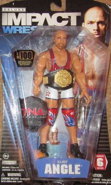 2011 TNA/Impact Wrestling Jakks Pacific Deluxe Impact! Series 6 Kurt Angle [With Diecast Belt]