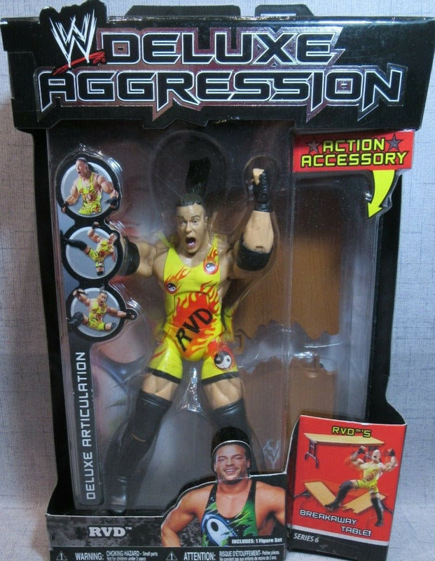 2007 WWE Jakks Pacific Deluxe Aggression Series 6 RVD – Wrestling ...