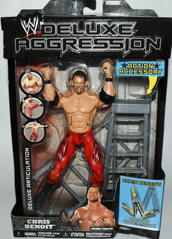 2007 WWE Jakks Pacific Deluxe Aggression Series 7 Chris Benoit