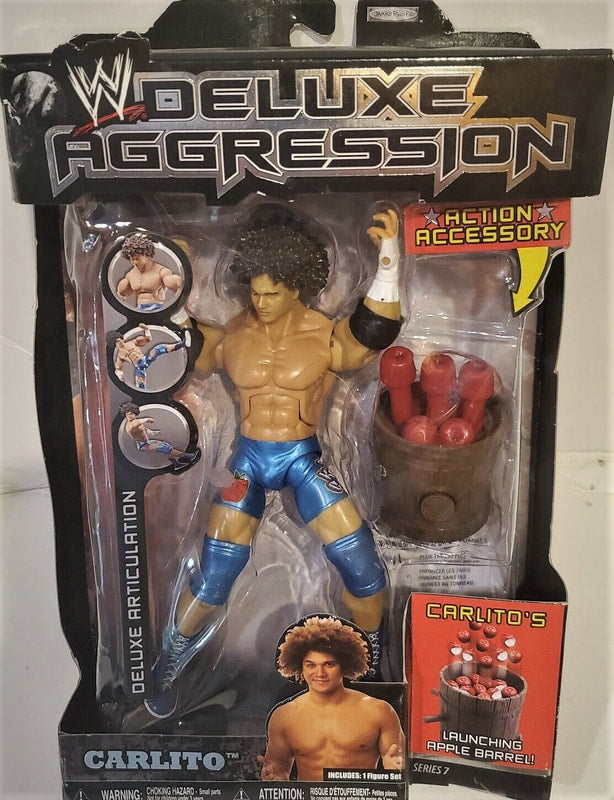 2007 WWE Jakks Pacific Deluxe Aggression Series 7 Carlito