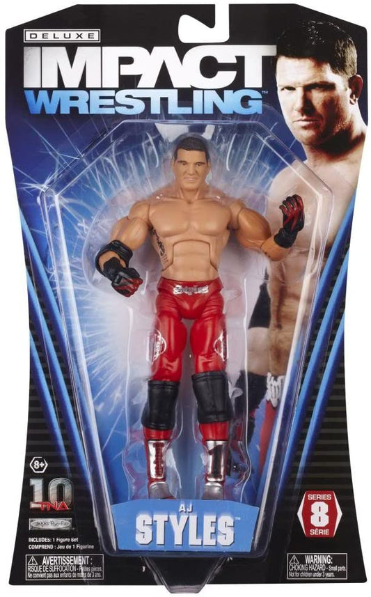 2012 TNA/Impact Wrestling Jakks Pacific Deluxe Impact! Series 8 AJ Styles