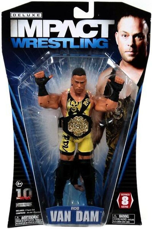 2012 TNA/Impact Wrestling Jakks Pacific Deluxe Impact! Series 8 Rob Van Dam