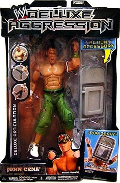 2007 WWE Jakks Pacific Deluxe Aggression Series 9 John Cena