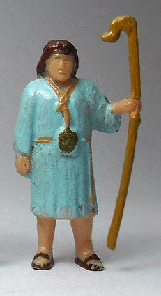 1973 Titanes en el Ring Felfort Jack Chocolates Series 2 David El Pastor