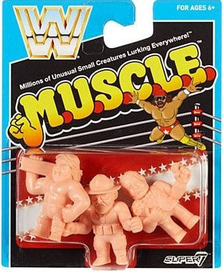 2017 WWE Super7 M.U.S.C.L.E. "Hacksaw" Jim Duggan, Sgt. Slaughter & "Million Dollar Man" Ted Dibiase
