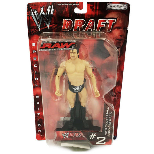 2002 WWE Jakks Pacific Raw Draft R-3 Tech Scott Hall
