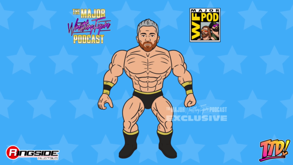 Smart Mark Sterling figure major wrestling figure selling podcast AEW MWFP 1 of 1000 NEW