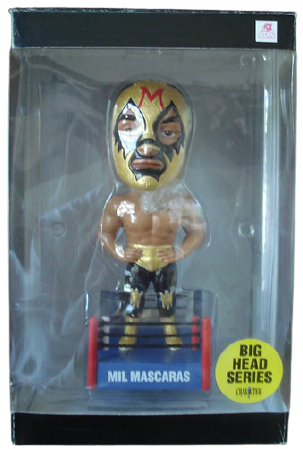 CharaPro Big Head Series Mil Mascaras [In Gold Ring Gear]