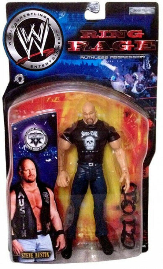 2004 WWE Jakks Pacific Ruthless Aggression Series 7.5 "Ring Rage" Steve Austin