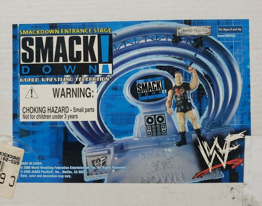 2000 WWF Jakks Pacific Titantron Live JC Penney Mailaway SmackDown! Entrance Stage Playset [With Big Show]