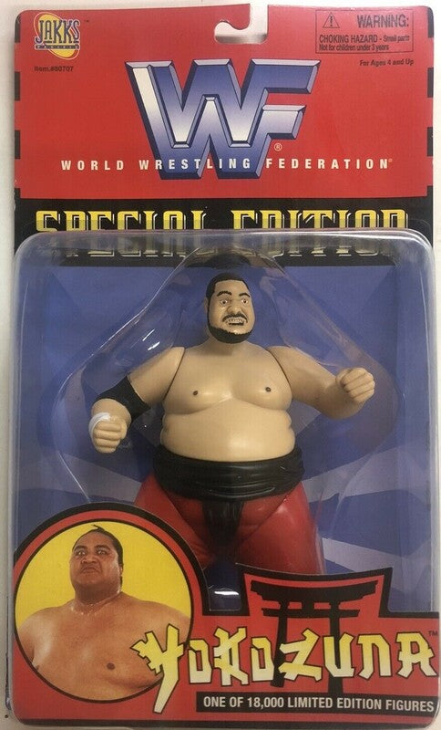 1997 WWF Jakks Pacific Special Edition Limited Edition Yokozuna [With Red Gear, Exclusive]